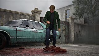 Silent Hill 2 Remake Walkthrough  Courtyard Key Flashlight Hallway Key Gun 212 Key Safe puzzle [upl. by Minor]