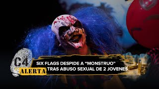 Monstruo del Festival del Terror abusa sexualmente de 2 jóvenes en Six Flags México [upl. by Nehr61]