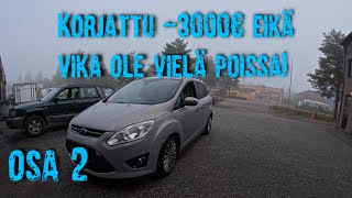 Ford Cmaxia korjattu 3000€ eikä vikaa vielä tiedossa Osa 2 Diagnoosin jatko ja korjaus [upl. by Gebler]