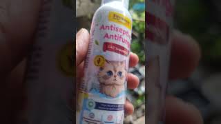 Shampo Antiseptik dan Antifungal buat kucing [upl. by Haven333]