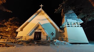 Inari samische Kirche Eine finnische Glocke [upl. by Hephzipa]