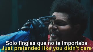 The Weeknd  Save Your Tears  Subtitulada Español  Lyrics English [upl. by Wolfson]