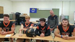 D9 Football Media Day  Port Allegany [upl. by Htial]