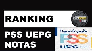 RANKING  NOTAS PSS  UEPG 2022 [upl. by Llirpa]