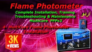 Flame Photometer  Flame Photometer Installation  How to operate Flame Photometer [upl. by Edyaj105]