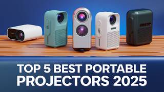 Top 5 Best Portable Projectors 2025 Bring the Big Screen Anywhere [upl. by Aiz84]