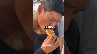 Bodybuilder Eats Donut After Months Of Dieting [upl. by Einamrej]