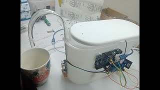 How To Make Automatic Water Dispenser Machine  Arduino Project using Ultrasonic sensor [upl. by Yerac137]