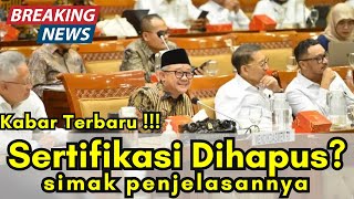 Apakah Sertifikasi Guru 2025 Akan Dihapus Justru Ini Program Kemendikdasmen [upl. by Publias]