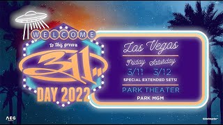 311 DAY 2022 Announced [upl. by Aydan488]