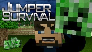 Minecraft Survival  Jumper 20 Ep8  WATER SCAFFOLDINGwin or fail [upl. by Neetsyrk56]