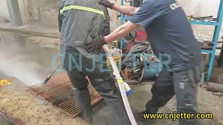 20000psi hydro jetting rotary nozzle by CNJETTER [upl. by Stockwell]