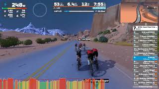 Zwift WTRL Team Time Trial Espresso 1292024 Tempus Fugit [upl. by Elcin251]