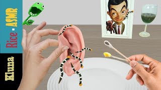 Kluna Tik eating and How to clean Earwax amp Bug  Kluna Tik Dinner 16  ASMR eating sounds no talk [upl. by Suivatna550]