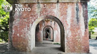 4K Nanzenji Temple with the Suirokaku Aqueduct in Kyoto Summer [upl. by Ydnem]