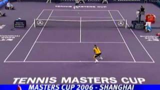 Roger Federer vs Rafael Nadal  Shanghai TMC 2006 Highlights [upl. by Gastineau]