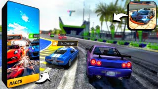 Races With Random Players 🔥  LATEST V6853  Extreme Car Driving Simulator [upl. by Dotson]