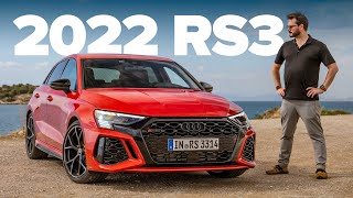 NEW Audi RS3 Road And Track Review  Carfection 4K [upl. by Winsor]