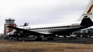 United Douglas DC821  quotAccidental Landing Troutdalequot  1962 [upl. by Etnoval837]