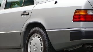 1991 MercedesBenz 300E w124 Astral Silver Metallic color [upl. by Dulci]