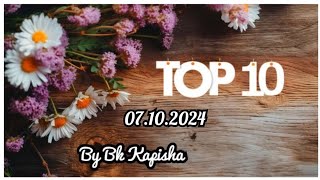 Top 10 points of Todays murli  07102024  By Bk Kapisha  Lighthouse Batticaola [upl. by Grous]