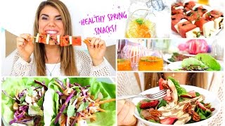 Healthy Simple Spring Snack Ideas [upl. by Aicyle501]