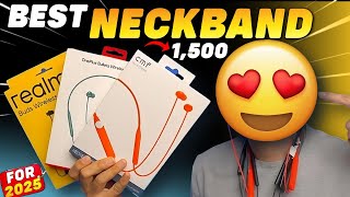 Latest🔥Top 3 Best Neckband Under 1500 in 2025🔥Best Gaming Neckband 2024🔥Best Neckband Under 1500 [upl. by Bengt860]