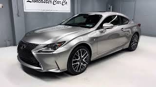 soldJUST TRADED 2017 Lexus RC300 F Sport all wheel drive with only 82722 miles [upl. by Lacym]