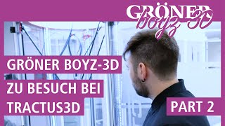 GRÖNER  Endlich der neue T2000  Zu besuch bei TRACTUS3D Part 2  GRÖNER BOYZ 3D [upl. by Otsugua665]