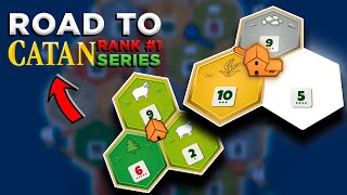 TOP 100 Catan Gameplay  Catan Pro Climbs the Ladder [upl. by Kornher93]