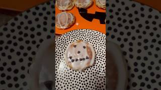 Pumpkin shaped cinnamon rolls two ways fallbakingcinnamonrollsfypyoutube [upl. by Nairret]