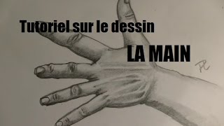 Tutoriel sur le dessin LA MAIN [upl. by Anitak]