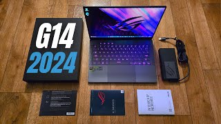 Asus ROG Zephyrus G14 2024 UNBOXING  First Impressions OLED [upl. by Frolick989]