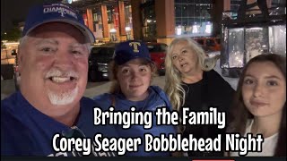 Texas Rangers Game Vlog Beat Seattle 51 Behind Back to Back HRs from Adolis Garcia amp Evan Carter [upl. by Nireil]