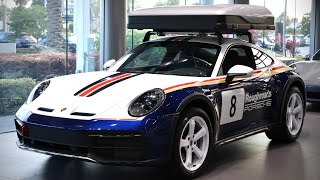 1 of 2500 units  2024 Porsche 911 Dakar in Roughroads livery  Walk Around [upl. by Ahsirak]