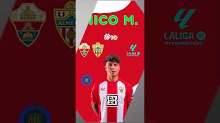 MI 11 DEL ALMERÍA PARA EL ELCHE  ALMERÍA futbol almería football oviedo laliga shorts [upl. by Ycak]