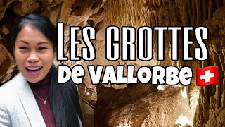 VALLORBE CAVES  LES GROTTES DE VALLORBE  VALLORBE SWITZERLAND🇨🇭  Jenelyn Iacovangelo [upl. by Lagas]