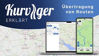 Kurviger Erklärt  Routenübertragung [upl. by Seabury]