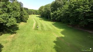 Golf de lIsle Adam  drone aerial video  hole03 [upl. by Meg]