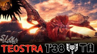 MHWorld  Slay Teostra  Solo 138 Charge Blade  TA [upl. by Aisyat56]