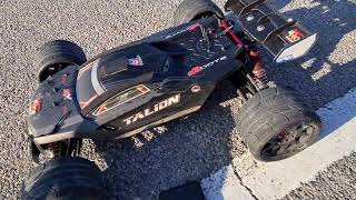 arrma talion exb 6s speed run 101mph speed run truck 100mph [upl. by Shank]