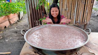 Cooking Ginataang BiloBilo O Binignit And Feed More Than Hundred of Children [upl. by Anyel942]