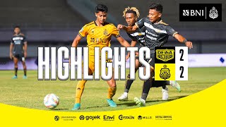 Highlights Dewa United FC vs Bhayangkara Presisi Indonesia FC  BRI Liga 1 20232024 [upl. by Cyrilla]