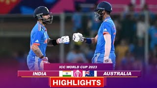 Ind vs Aus World Cup Highlights Ind vs Aus World Cup 2023 Highlights  Today Match Highlights [upl. by Polak]