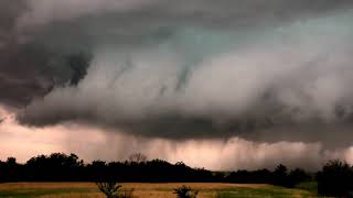 INSANE MOTHERSHIP supercell near Salina Oklahoma [upl. by Joan]