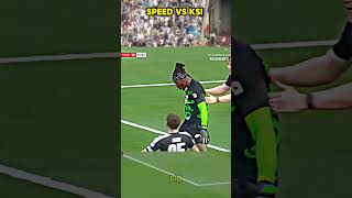 IShowspeed vs KSI in a FOOTBALL match on live stream funny moments catched on LIVE [upl. by Weldon]