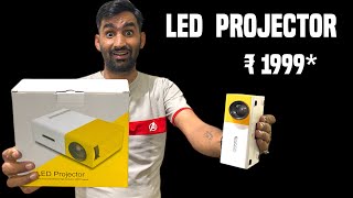 Led projector 1999 only  led projector  Led projector price  low price projector [upl. by Adamek563]