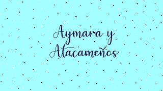 Pueblos originarios Aymara y Atacameños [upl. by Rella811]