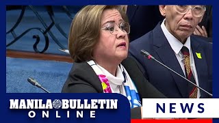 FULL STATEMENT ExSenator Leila de Lima delivers her statement at Senate hearing on war on drugs [upl. by Joella928]