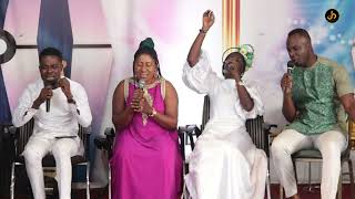 OH JESUSThis Pentecostal worship will touch your heart Joyce Aboagye LR Lucy Chris and Steve [upl. by Emsoc]